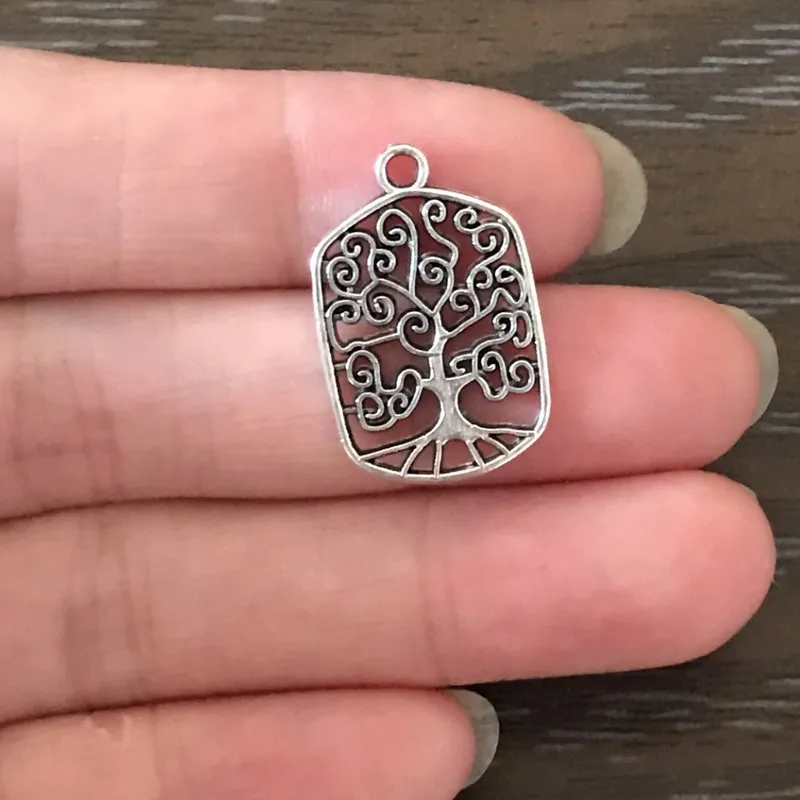 20PCS Jewelry Making Findings Charm Family Tree Charms Zinc Alloy Pendant Charm for Bracelet Necklace Earrings Gifts DIY
20PCS Jewelry Making Findings Charm Family Tree Charms Zinc Alloy Pendant Charm for Bracelet Necklace Earrings Gifts DIY