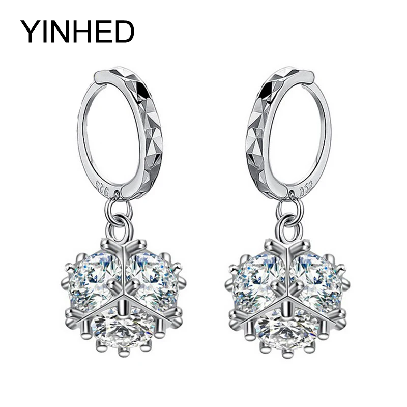 YINHED Brand Love Rubik's Cube Design Wedding Jewelry 925 Sterling Silver Fashion Zircon Drop Earrings for Women ZE052
YINHED Brand Love Rubik's Cube Design Wedding Jewelry 925 Sterling Silver Fashion Zircon Drop Earrings for Women ZE052