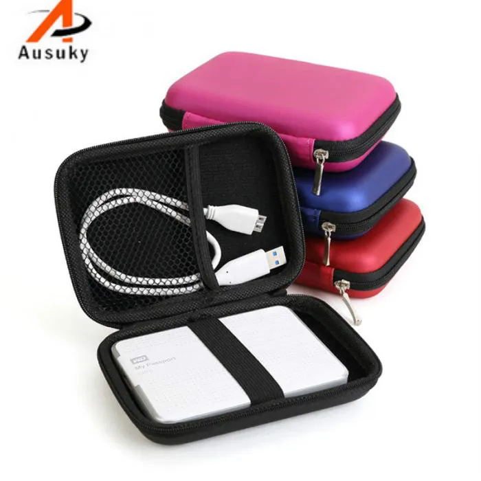 A Ausuky Case Cover For Cable Pouch 2.5 inch Power Bank USB External HDD Hard Disk Drive Protect Protector Bag 25
A Ausuky Case Cover For Cable Pouch 2.5 inch Power Bank USB External HDD Hard Disk Drive Protect Protector Bag 25