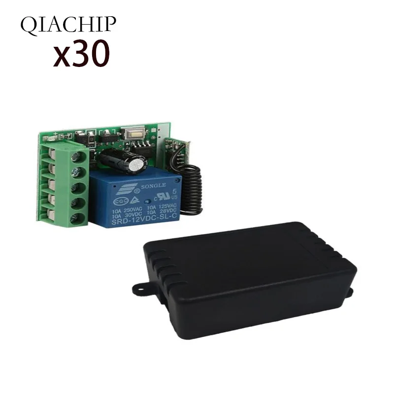 433MHz Universal DC 12V 1CH RF Relay Module Wireless Remote Control Switch Smart Home Controller Receiver For Gate Door
433MHz Universal DC 12V 1CH RF Relay Module Wireless Remote Control Switch Smart Home Controller Receiver For Gate Door