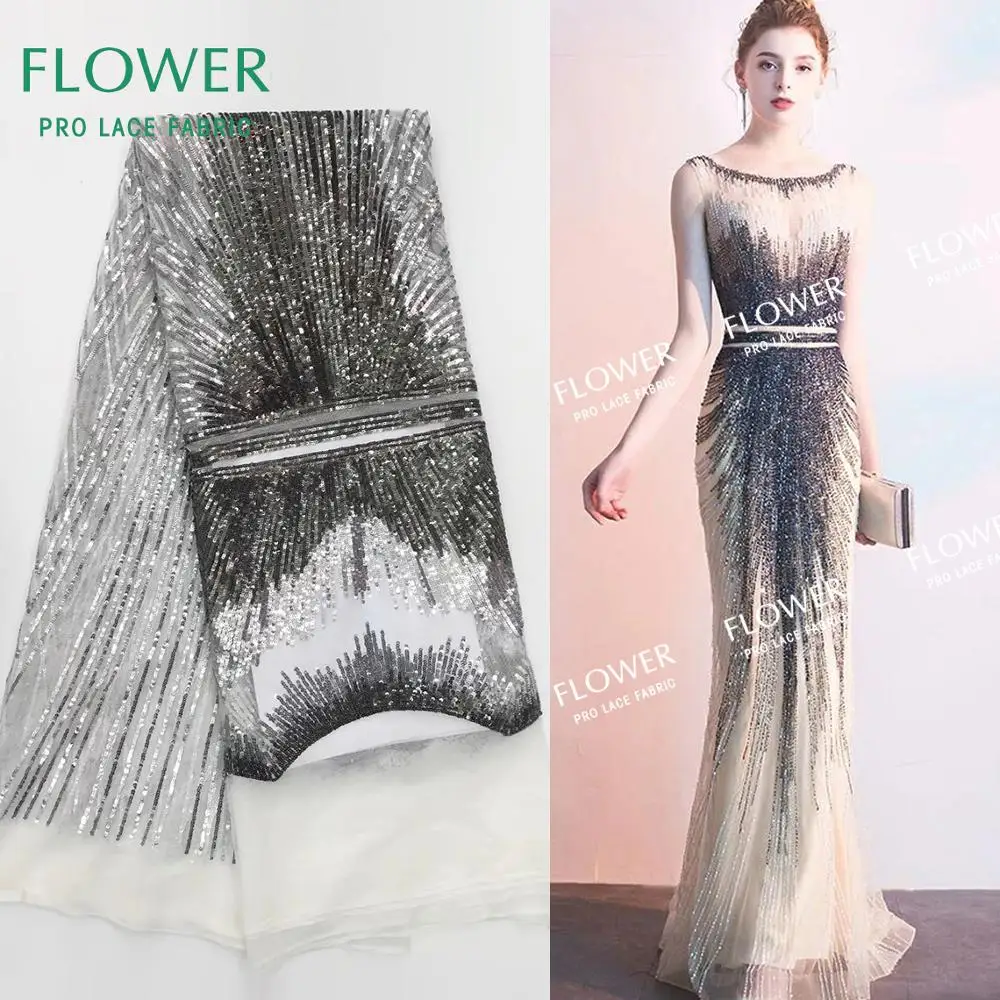 Silver Sequins Net Lace Fabrics Lagos Guinea Women Wedding Bride Dresses Laces Material Sequined Embroidered Mesh Net Fabrics
Silver Sequins Net Lace Fabrics Lagos Guinea Women Wedding Bride Dresses Laces Material Sequined Embroidered Mesh Net Fabrics