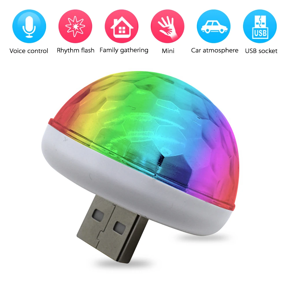 Mini USB LED Special Stage Lamp Portable Ball Lamps Party Decoration Colorful Neon Light Color Change Disco DJ Stage Lighting
Mini USB LED Special Stage Lamp Portable Ball Lamps Party Decoration Colorful Neon Light Color Change Disco DJ Stage Lighting