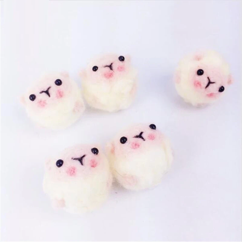 Let's Make DIY Baby Teether 1PC 3.5cm Wool Sheep Shape Soothe Felt Ball Decorations Kids Room Children Wedding Wall Decor Toys
Let's Make DIY Baby Teether 1PC 3.5cm Wool Sheep Shape Soothe Felt Ball Decorations Kids Room Children Wedding Wall Decor Toys