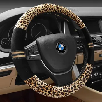 Hot Sell Soft Leopard Steering Cover Pad Wrap Protector Universal for 38cm 15inch Car Steering Wheel Decoration Accessories
Hot Sell Soft Leopard Steering Cover Pad Wrap Protector Universal for 38cm 15inch Car Steering Wheel Decoration Accessories