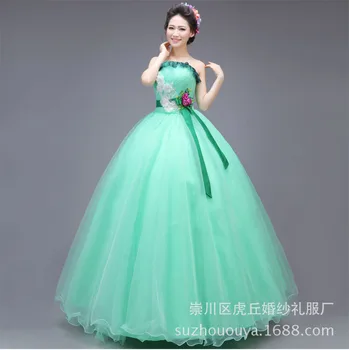 New Appliques Quinceanera Dresses 2019 Strapless Vestidos De 15 anos Green Organza Lace Up Masquerade Ball Gowns
New Appliques Quinceanera Dresses 2019 Strapless Vestidos De 15 anos Green Organza Lace Up Masquerade Ball Gowns