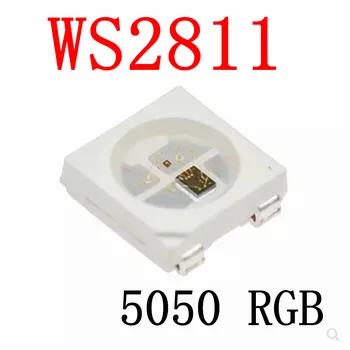 1000pcs X WS2812B-4 WS2811 WS2812 5050 RGB DC5V Four-legged built-in driver IC lamp bead SMD LED Free Shipping
1000pcs X WS2812B-4 WS2811 WS2812 5050 RGB DC5V Four-legged built-in driver IC lamp bead SMD LED Free Shipping