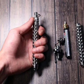 2019 Time-limited New Titanium Outdoor Edc Tool, Portable Tactical Hollow Defense Pen, Tool Self-defense Cool Window Breaker
2019 Time-limited New Titanium Outdoor Edc Tool, Portable Tactical Hollow Defense Pen, Tool Self-defense Cool Window Breaker