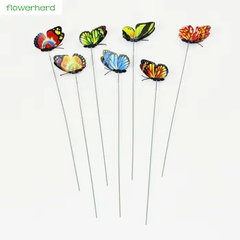 24PCS/Lot Artificial Butterfly Garden Decorations Simulation Butterfly Stakes Yard Plant Lawn Decor Fake Butterefly Random Color
24PCS/Lot Artificial Butterfly Garden Decorations Simulation Butterfly Stakes Yard Plant Lawn Decor Fake Butterefly Random Color