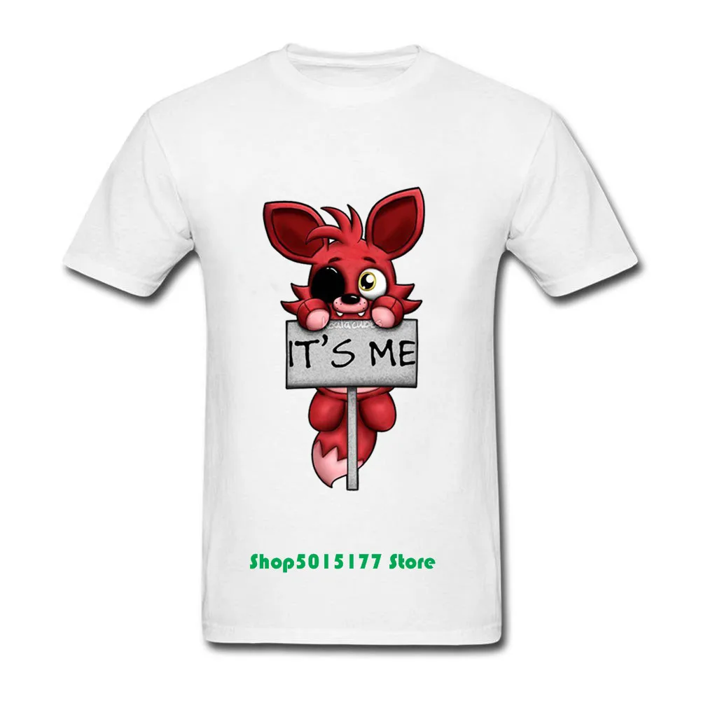 Plush Foxy Its me Men T Shirt Summer Hip Hop T-Shirt O-Neck tshirt Man Children kids Clothing Teenage Boys
Plush Foxy Its me Men T Shirt Summer Hip Hop T-Shirt O-Neck tshirt Man Children kids Clothing Teenage Boys