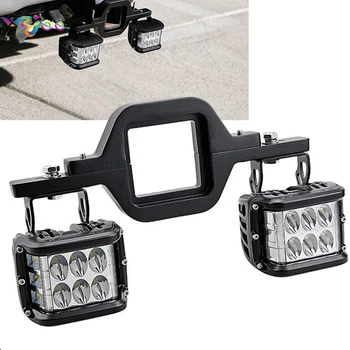 WZJOO Universal Tow Hitch Mounting Bracket W/ 3x3 LED Pods Cube Work Light For Truck Jeep FJ GMC Sierra Ford Chevy Toyota Dodge
WZJOO Universal Tow Hitch Mounting Bracket W/ 3x3 LED Pods Cube Work Light For Truck Jeep FJ GMC Sierra Ford Chevy Toyota Dodge