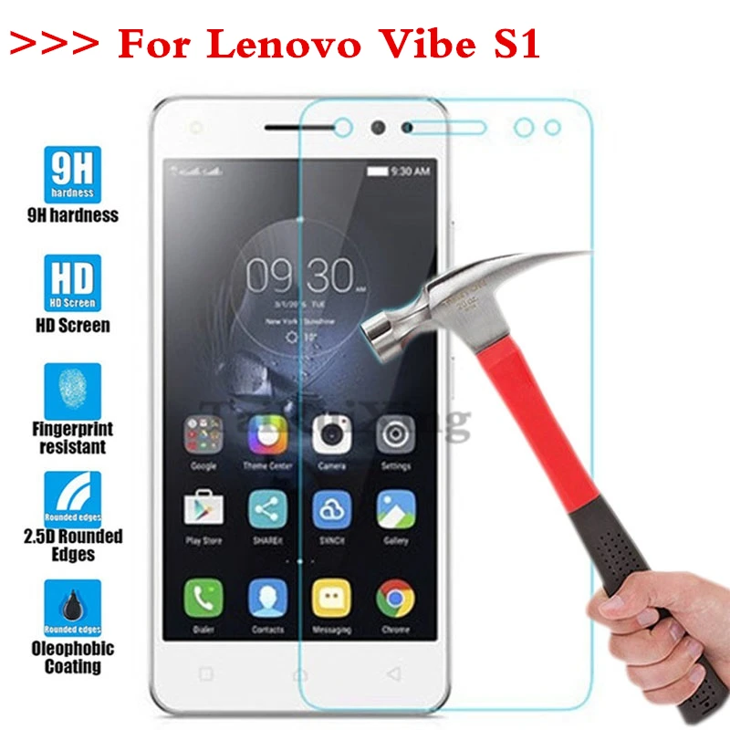 (TaiRuiXing) Screen Protector Film 0.3mm 9H 25D Front Premium Tempered Glass For Lenovo Vibe S1 S1a40 S1c50 5.0 inch Cover
(TaiRuiXing) Screen Protector Film 0.3mm 9H 25D Front Premium Tempered Glass For Lenovo Vibe S1 S1a40 S1c50 5.0 inch Cover