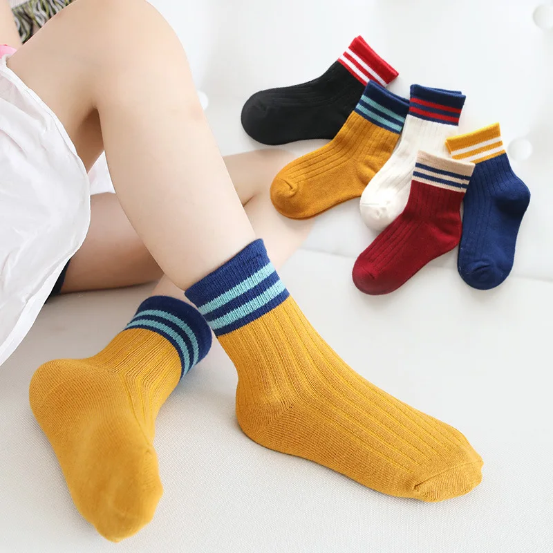 Famuka 5 Pairs/Lot Soft Cotton Children Kids Socks for Girls Boys Cute Cartoon Pattern Socks School Sport Casual Striped Socks
Famuka 5 Pairs/Lot Soft Cotton Children Kids Socks for Girls Boys Cute Cartoon Pattern Socks School Sport Casual Striped Socks