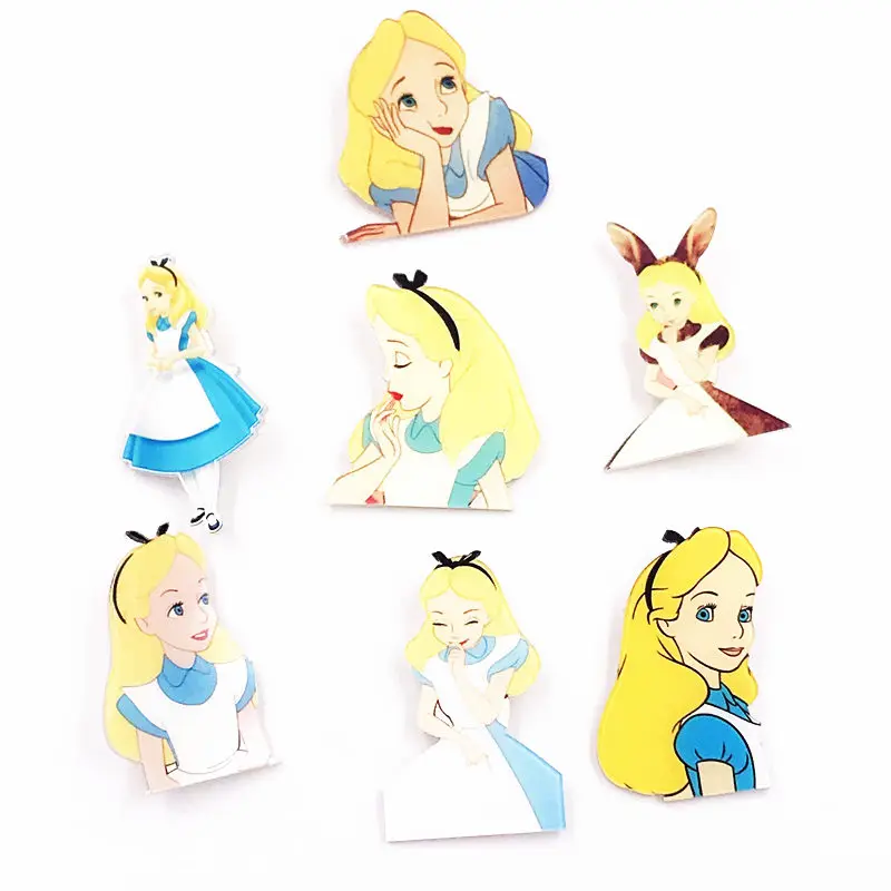 New arrival 1PCS Princess Alice fashion Girls Brooch Acrylic Badges Icons on The Backpack Pin Badge for Clothing Hat shoes
New arrival 1PCS Princess Alice fashion Girls Brooch Acrylic Badges Icons on The Backpack Pin Badge for Clothing Hat shoes
