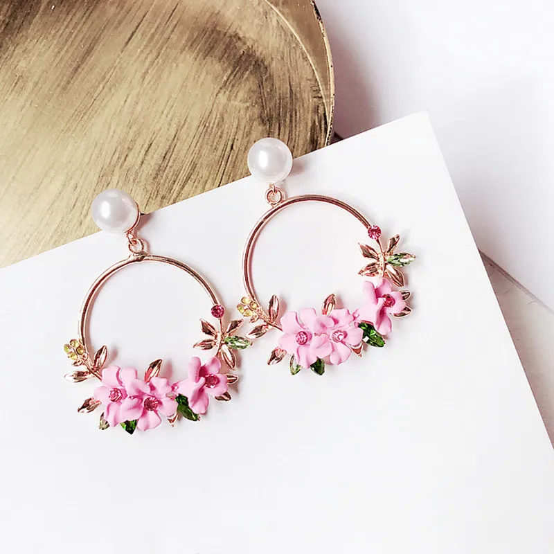 New Fashion Women Jewelry Resin Plant Flower Ins Cherry Color Earrings Pearl Drop Earrings For Female Gift
New Fashion Women Jewelry Resin Plant Flower Ins Cherry Color Earrings Pearl Drop Earrings For Female Gift