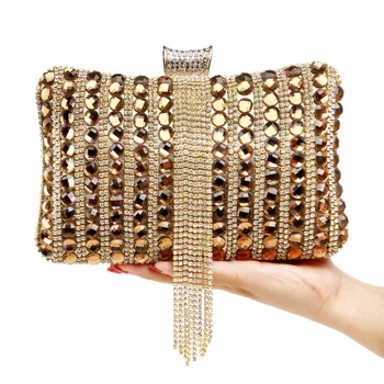 High quality Diamonds Clutch bag luxury dinner party dress bags purse Fashion Tassel women wedding evening bags free shipping
High quality Diamonds Clutch bag luxury dinner party dress bags purse Fashion Tassel women wedding evening bags free shipping