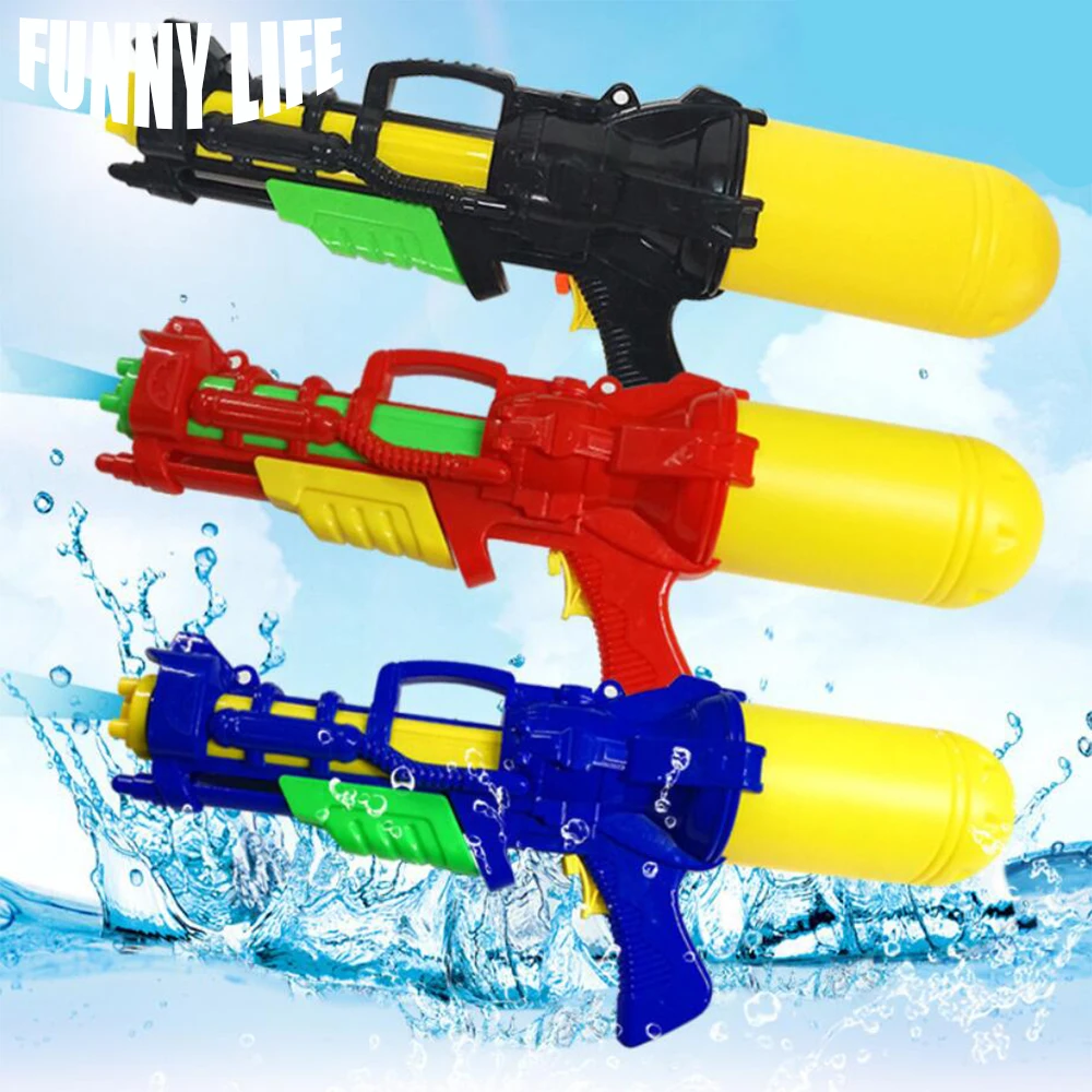 Medium pressure water gun length 38cm range 10M children summer water toys Large capacity air water gun Children's battle toy
Medium pressure water gun length 38cm range 10M children summer water toys Large capacity air water gun Children's battle toy