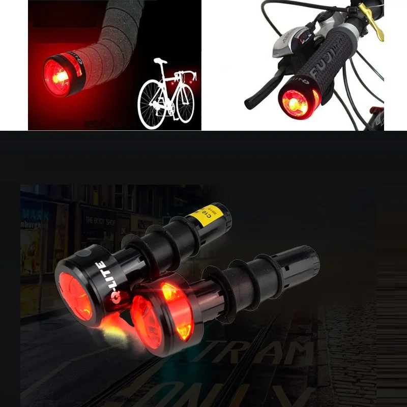 Q-LITE Mountain Bike Bar End Light Road Bike Bar End Light Super Turn Signal Rear Light Bicycle Handlebar End Light
Q-LITE Mountain Bike Bar End Light Road Bike Bar End Light Super Turn Signal Rear Light Bicycle Handlebar End Light