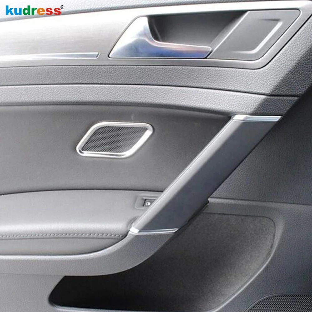 For Volkswagen VW Golf 7 2014 2015 5-door Stainless Steel Side Door Speaker Cover Ring Trim Stickers Interior Accessories
For Volkswagen VW Golf 7 2014 2015 5-door Stainless Steel Side Door Speaker Cover Ring Trim Stickers Interior Accessories