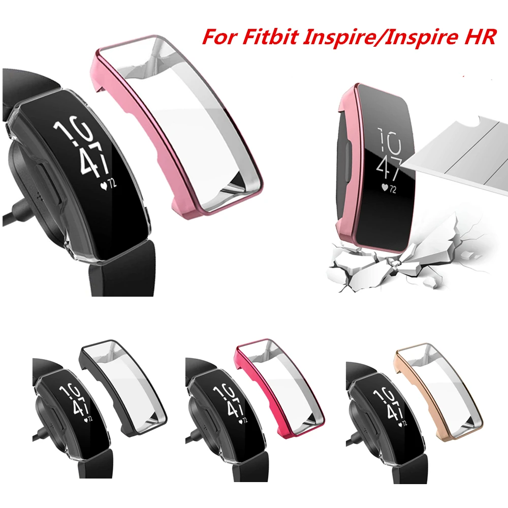 TPU Plating Protective Shell For Fitbit Inspire HR Band Case Cove For Fitbit Inspire Protector Frame Replacement Accessories
TPU Plating Protective Shell For Fitbit Inspire HR Band Case Cove For Fitbit Inspire Protector Frame Replacement Accessories