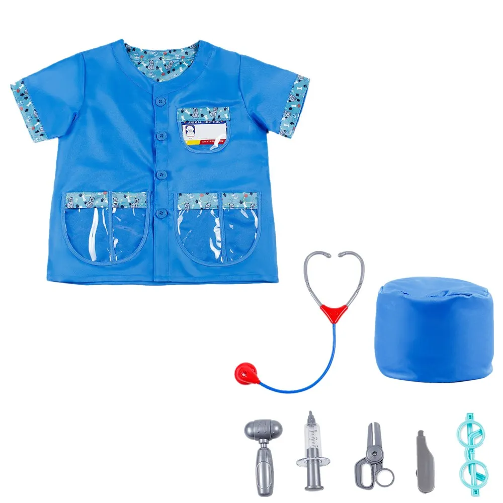 Children's Day Role Play Surgeon Doctor Carnival Halloween Costumes for Kids Baby Girl Boy Disguise Medical Uniform Veterinary
Children's Day Role Play Surgeon Doctor Carnival Halloween Costumes for Kids Baby Girl Boy Disguise Medical Uniform Veterinary
