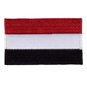 Embroidery Yemen Patch Made by Twill with Merrow Broder and Iron On Backing Custom and MOQ50pcs free shipping by Post
Embroidery Yemen Patch Made by Twill with Merrow Broder and Iron On Backing Custom and MOQ50pcs free shipping by Post