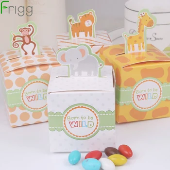 Frigg 40pcs Paper Animal Candy Box Boxes For Candy Giraffe Monkey Elephant Pattern Children Party Supplies Birthday Party Decor
Frigg 40pcs Paper Animal Candy Box Boxes For Candy Giraffe Monkey Elephant Pattern Children Party Supplies Birthday Party Decor