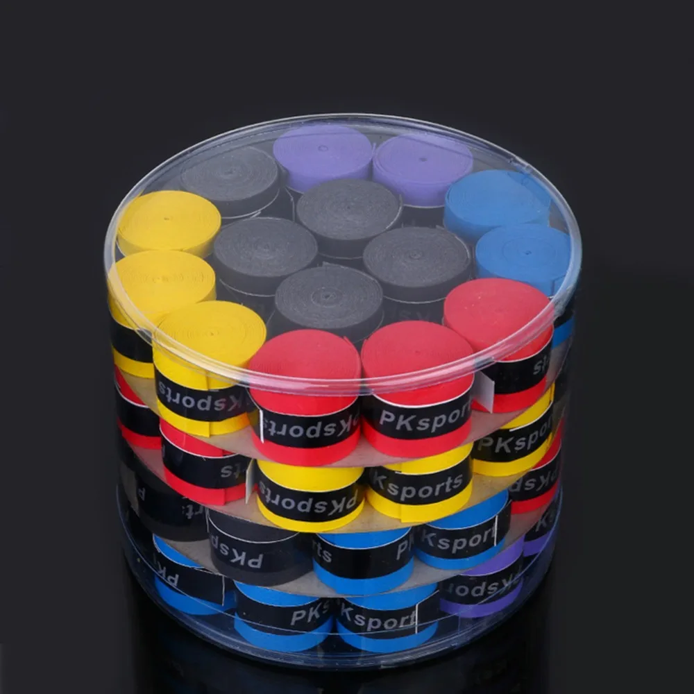 Pack of 60pcs Tennis Racket Overgrips Anti-skid Sweat Tape Wraps Badminton Racquet Over Grip Fishing Rod Sweat Band Grip
Pack of 60pcs Tennis Racket Overgrips Anti-skid Sweat Tape Wraps Badminton Racquet Over Grip Fishing Rod Sweat Band Grip