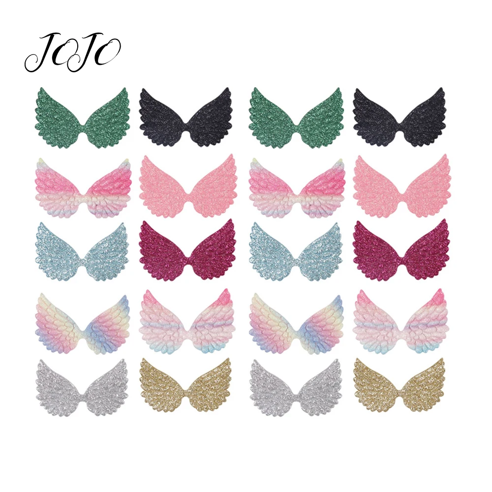 JOJO BOWS Glitter Patches Shiny Wing Accessories For Shoes Apparel Sewing Handmade Hair Bows Materials Home Textile Decorations
JOJO BOWS Glitter Patches Shiny Wing Accessories For Shoes Apparel Sewing Handmade Hair Bows Materials Home Textile Decorations