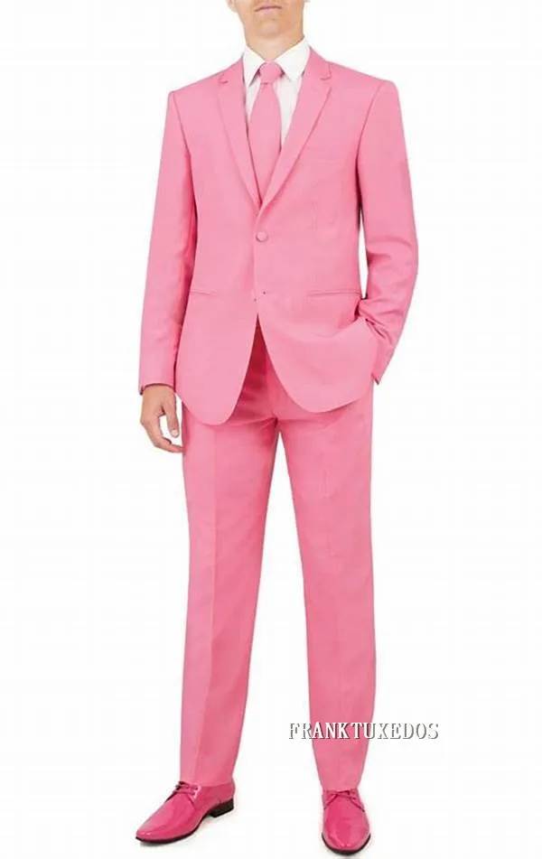 2019 Pink Slim Fit Mens Suits Tailored Party Grooming Tuxedo Formal Dress Suit Men Single Breasted 2 Pieces Set Jacket Pants
2019 Pink Slim Fit Mens Suits Tailored Party Grooming Tuxedo Formal Dress Suit Men Single Breasted 2 Pieces Set Jacket Pants