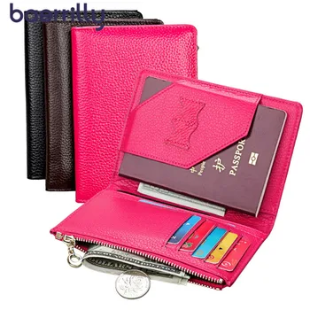 Genuine Leather Women Passport Holder Card Holder Id Work Coin Purse Card Holder Phone Wallet Men Clutch Bag Porte Monnaie Femme
Genuine Leather Women Passport Holder Card Holder Id Work Coin Purse Card Holder Phone Wallet Men Clutch Bag Porte Monnaie Femme