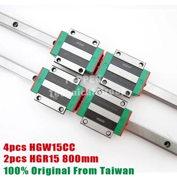 HIWIN HGW15CC linear motion slider with guide rail HGR15 800mm for cnc table High efficiency HGW15
HIWIN HGW15CC linear motion slider with guide rail HGR15 800mm for cnc table High efficiency HGW15