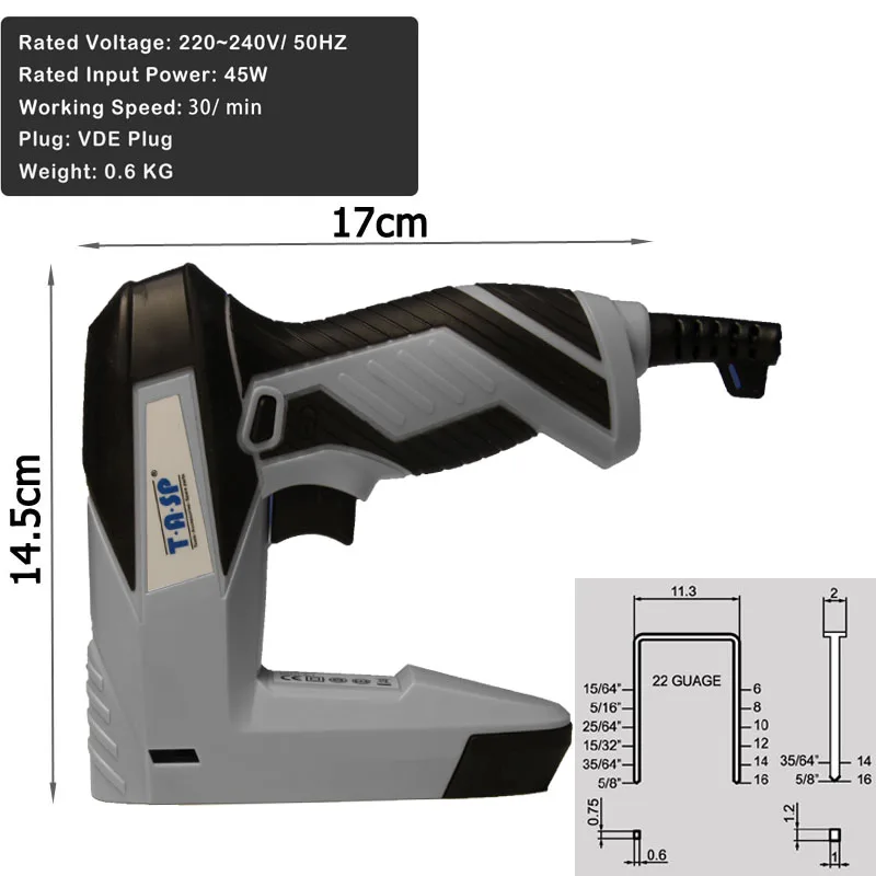 electric staple gun-MESG45-3a