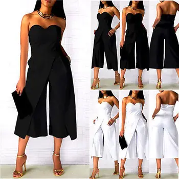 Fashion Women Ladies Clubwear Summer Playsuits Bodysuits Women Party Off Shoulder Casual Boot Cut Jumpsuits
Fashion Women Ladies Clubwear Summer Playsuits Bodysuits Women Party Off Shoulder Casual Boot Cut Jumpsuits