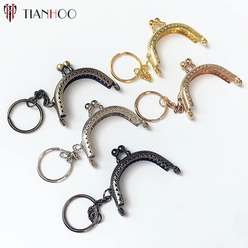 TIANHOO 50pcs 5cm Metal Coin Purse Frame Handle with Keyring Kiss Clasp Lock Bags Hardware Antique Bronze for Clutch Accessories
TIANHOO 50pcs 5cm Metal Coin Purse Frame Handle with Keyring Kiss Clasp Lock Bags Hardware Antique Bronze for Clutch Accessories