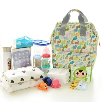 Cute Fashion Mummy Maternity Nappy Bag Travel Backpack Designer Large Capacity Baby Bag Stroller Organizer Bag for Baby Care
Cute Fashion Mummy Maternity Nappy Bag Travel Backpack Designer Large Capacity Baby Bag Stroller Organizer Bag for Baby Care