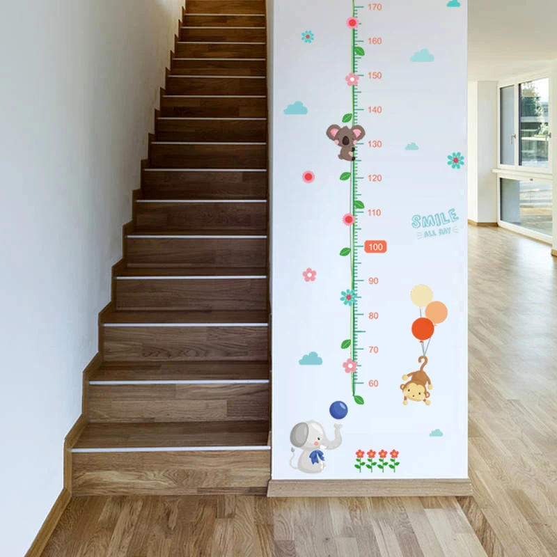 Koala Monkey Elephant Flower Branch Height Measure Kids Baby Nursery Wall Sticker Decorative Home Decor Decal Art
Koala Monkey Elephant Flower Branch Height Measure Kids Baby Nursery Wall Sticker Decorative Home Decor Decal Art