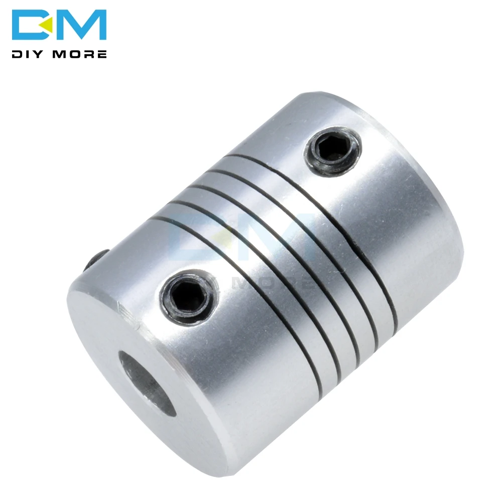 D19L25 Flexible Motor Shaft Coupling CNC Stepper Motor Coupler Connector 6.35X8MM 5X8MM 5X10MM 8X8MM 8x10mm Aluminum Alloy
D19L25 Flexible Motor Shaft Coupling CNC Stepper Motor Coupler Connector 6.35X8MM 5X8MM 5X10MM 8X8MM 8x10mm Aluminum Alloy