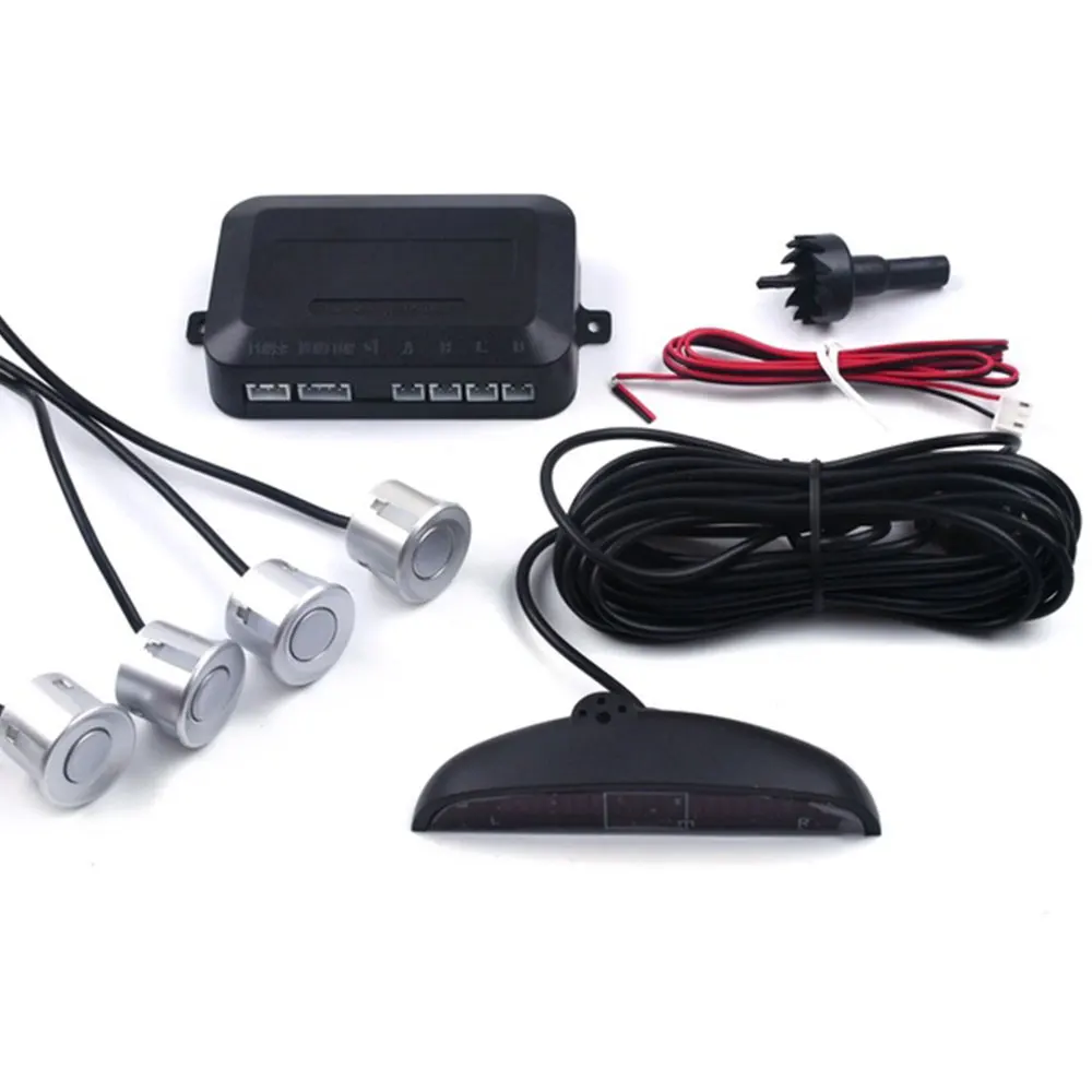 Vehemo 4 Parking Sensors Reverse Radar Alarm Kit Auto Reverse Radar System Car Reverse Radar for Parking Sensors Flat Sensors
Vehemo 4 Parking Sensors Reverse Radar Alarm Kit Auto Reverse Radar System Car Reverse Radar for Parking Sensors Flat Sensors