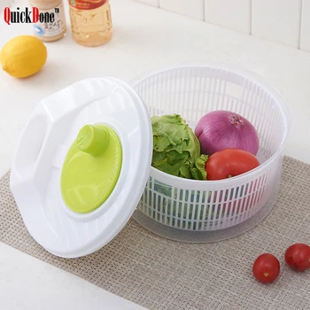 QuickDone Kitchen Salad Dryer Spinners Basket Multifunctional Fruit Vegetable Drain Baskets Dehydrator Shake Water Tools NDK0347
QuickDone Kitchen Salad Dryer Spinners Basket Multifunctional Fruit Vegetable Drain Baskets Dehydrator Shake Water Tools NDK0347