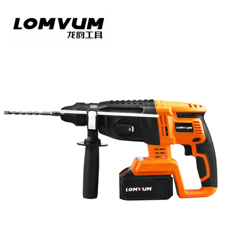 21V lithium battery Cordless electric rotatory demolition hammer drill powerful motor wall impact drill screwdriver power tools
21V lithium battery Cordless electric rotatory demolition hammer drill powerful motor wall impact drill screwdriver power tools