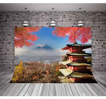 MTMETY Japan Views Backdrop Customized Fujiyama Koizumi Temple Background Fall Maple Leaf Video Props Photo 
MTMETY Japan Views Backdrop Customized Fujiyama Koizumi Temple Background Fall Maple Leaf Video Props Photo