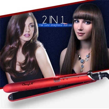 Ceramic Hair Iron Ceramic Hair Straightener Curler Temperature Adjustable Curling Flat Iron Straightening LED Display Styling
Ceramic Hair Iron Ceramic Hair Straightener Curler Temperature Adjustable Curling Flat Iron Straightening LED Display Styling