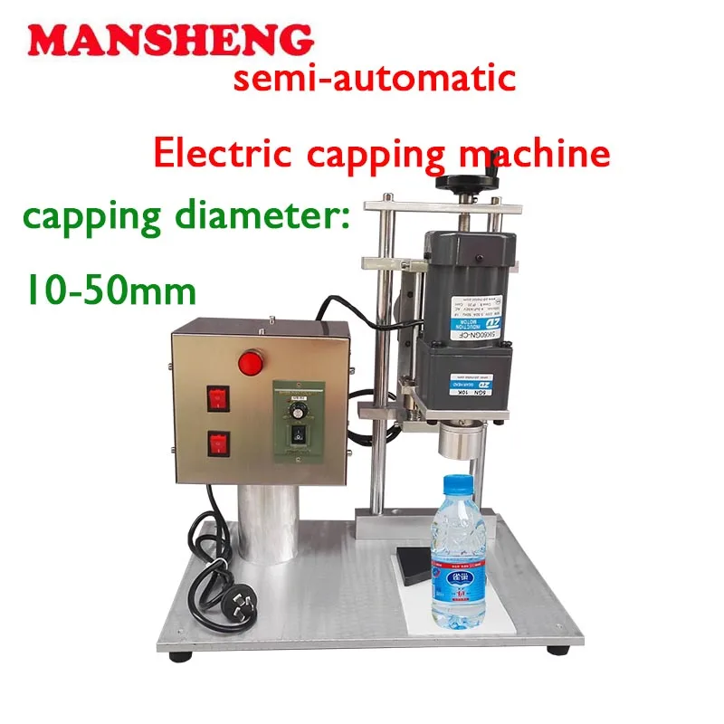 Table automatic screw cap mechanical screw cap sealing machine plastic bottle cap locking machine mineral water screw cap
Table automatic screw cap mechanical screw cap sealing machine plastic bottle cap locking machine mineral water screw cap