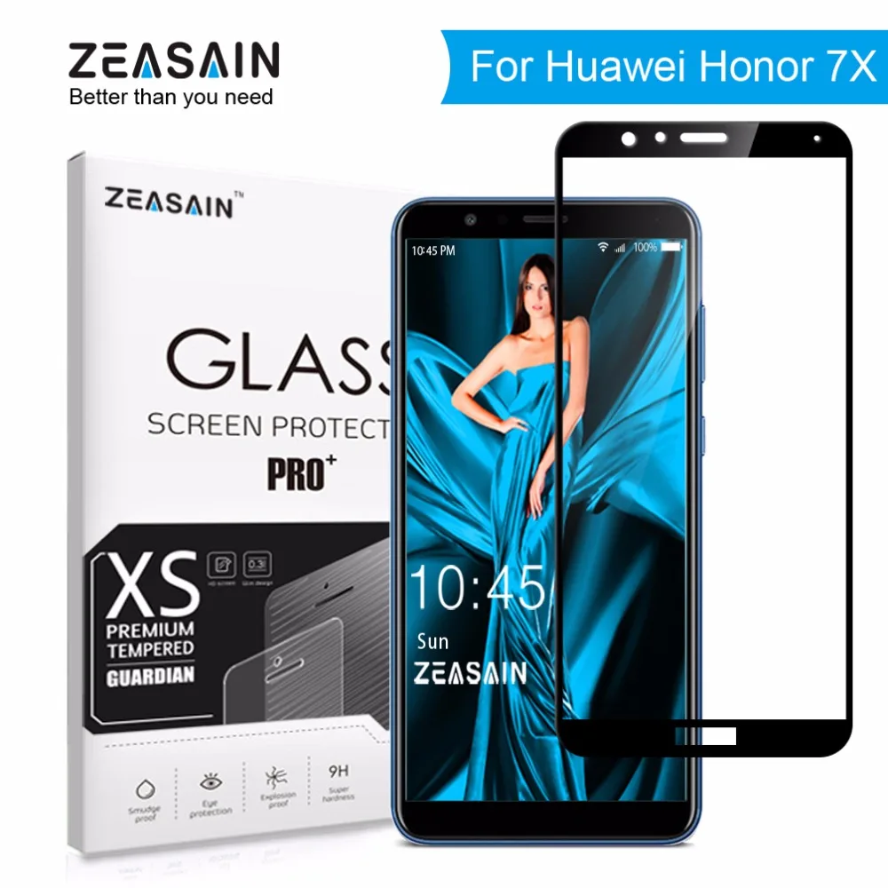 Original ZEASAIN 2.5D Full Cover Screen Protector Tempered Glass for Huawei Honor 7X 7 X 9H Toughened Glass Protective Film
Original ZEASAIN 2.5D Full Cover Screen Protector Tempered Glass for Huawei Honor 7X 7 X 9H Toughened Glass Protective Film