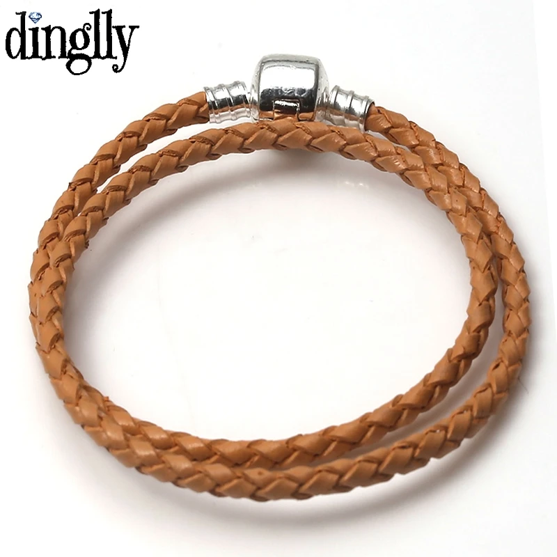 DINGLLY 8 Colors Woven Leather Bracelets For Women Men DIY Brands Charm High Quality Bracelets Bangles Accessories Gift
DINGLLY 8 Colors Woven Leather Bracelets For Women Men DIY Brands Charm High Quality Bracelets Bangles Accessories Gift