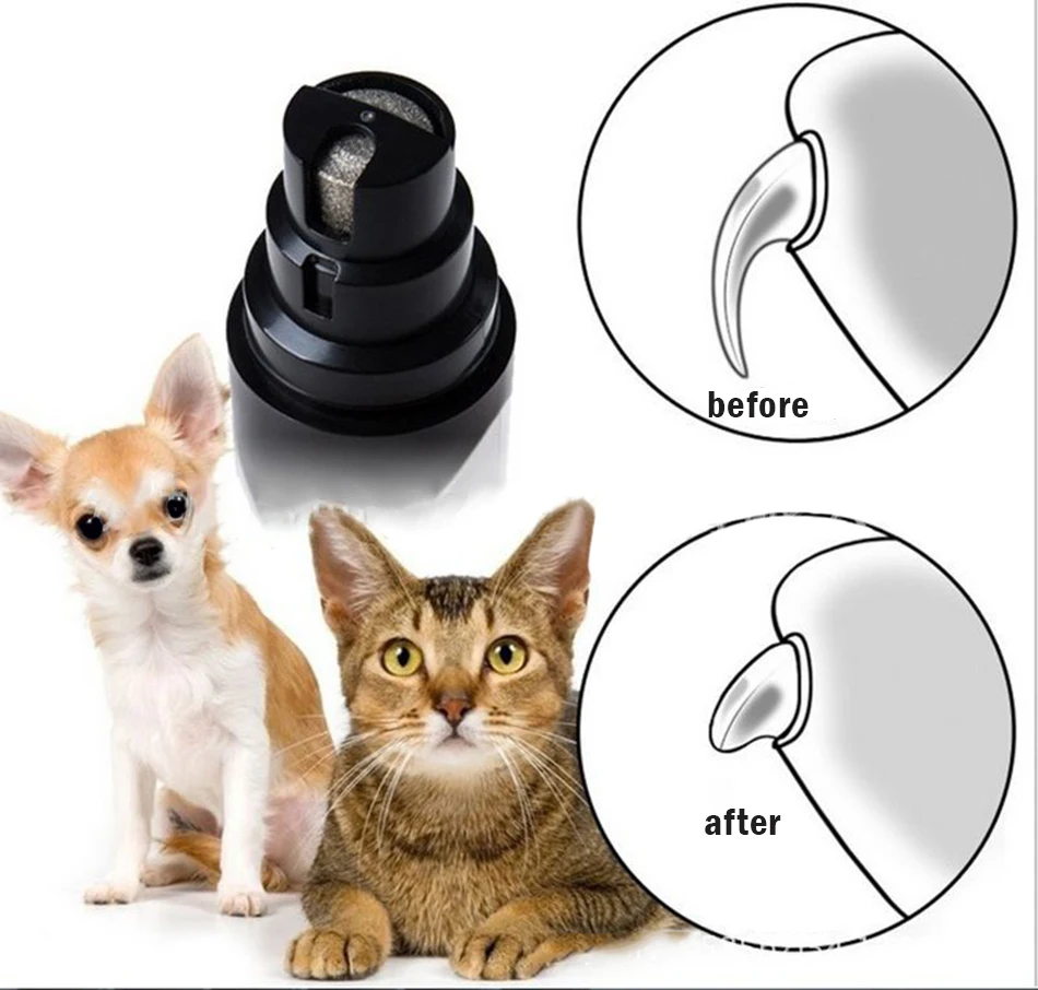 Pet Nail Grooming Tool Care Grinder Trimmer Clipper File Tools Electric Grooming for Dog Cats Dog Finger
Pet Nail Grooming Tool Care Grinder Trimmer Clipper File Tools Electric Grooming for Dog Cats Dog Finger