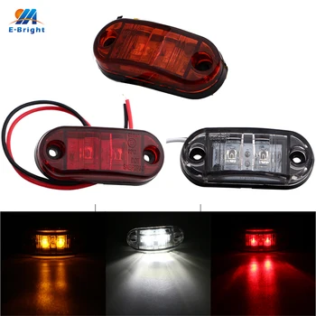 YM E-Bright 2 PCS White Yellow Blue Side Lights 2 LEDs License Plate Light Rear Bulbs 12V 24V Car Door Lamps Signal Lamp
YM E-Bright 2 PCS White Yellow Blue Side Lights 2 LEDs License Plate Light Rear Bulbs 12V 24V Car Door Lamps Signal Lamp