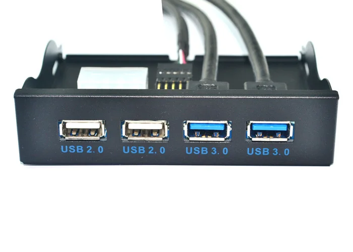 L For Desktop 3.5 Inch Floppy Driver Bay 20 Pin 4 Ports USB 2.0+USB 3.0 Hub Internal Front Panel Combo Bracket Adapter
L For Desktop 3.5 Inch Floppy Driver Bay 20 Pin 4 Ports USB 2.0+USB 3.0 Hub Internal Front Panel Combo Bracket Adapter