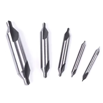5Pcs HSS Center Drills Set Kit 60 Degree Angle Center Drill Bit Countersink Bit Tool 1mm 1.5mm 2.5mm 3.15mm 5mm
5Pcs HSS Center Drills Set Kit 60 Degree Angle Center Drill Bit Countersink Bit Tool 1mm 1.5mm 2.5mm 3.15mm 5mm