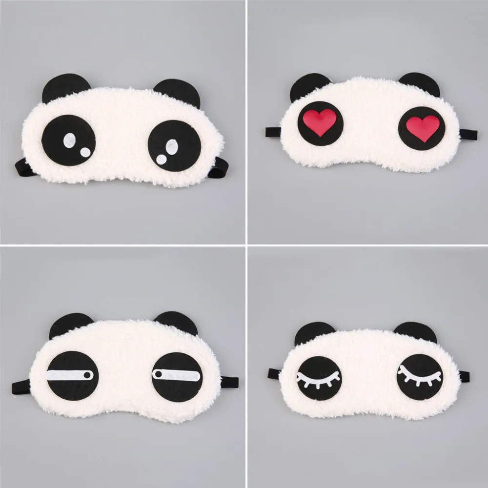 1 шт. маска для глаз сна в виде милой панды|panda sleep|eye mask blindfoldtravel sleep |